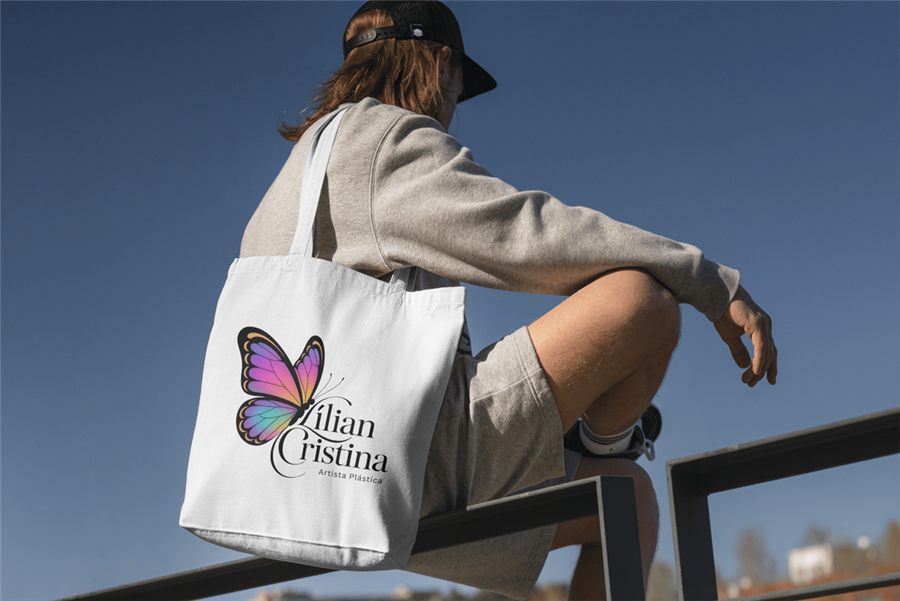 Ecobag autoral Lílian Cristina